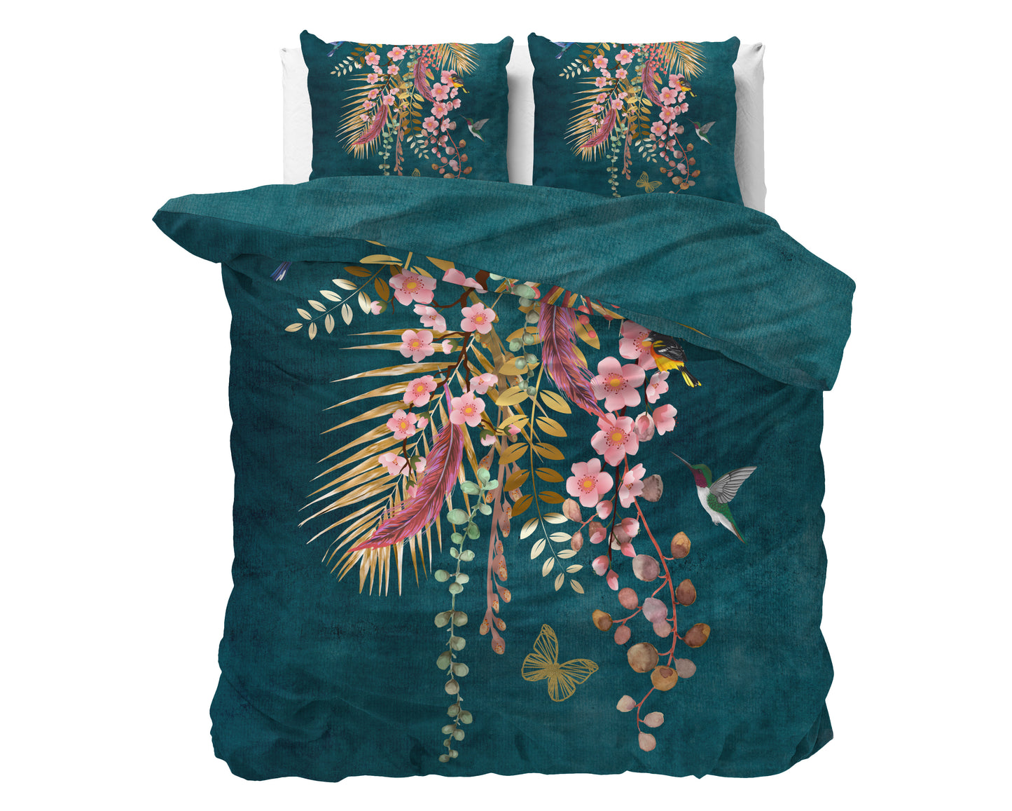 Kamala Botanisch Groen 240 x 220