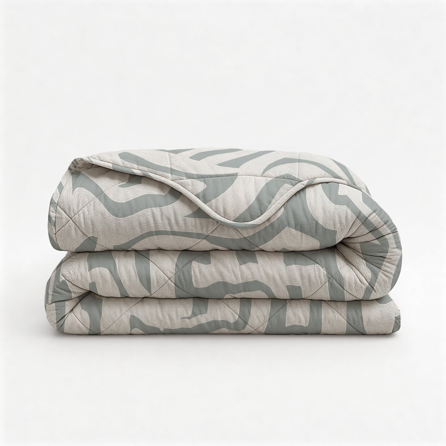 Lazy Dekbed Eran Groen 240 x 200 Met Kussenslopen