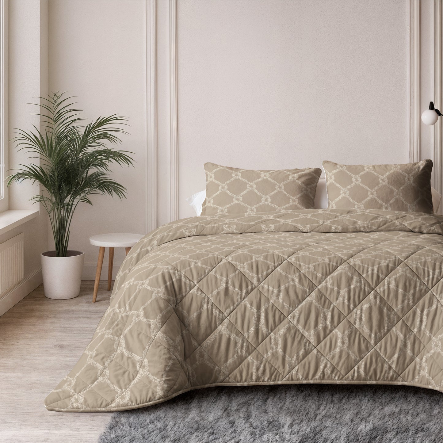 Lazy Dekbed Venzo Zand 140 x 200 Met Kussensloop