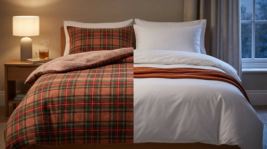 Flanel of katoen dekbedovertrek? Dit merk je ervan in bed