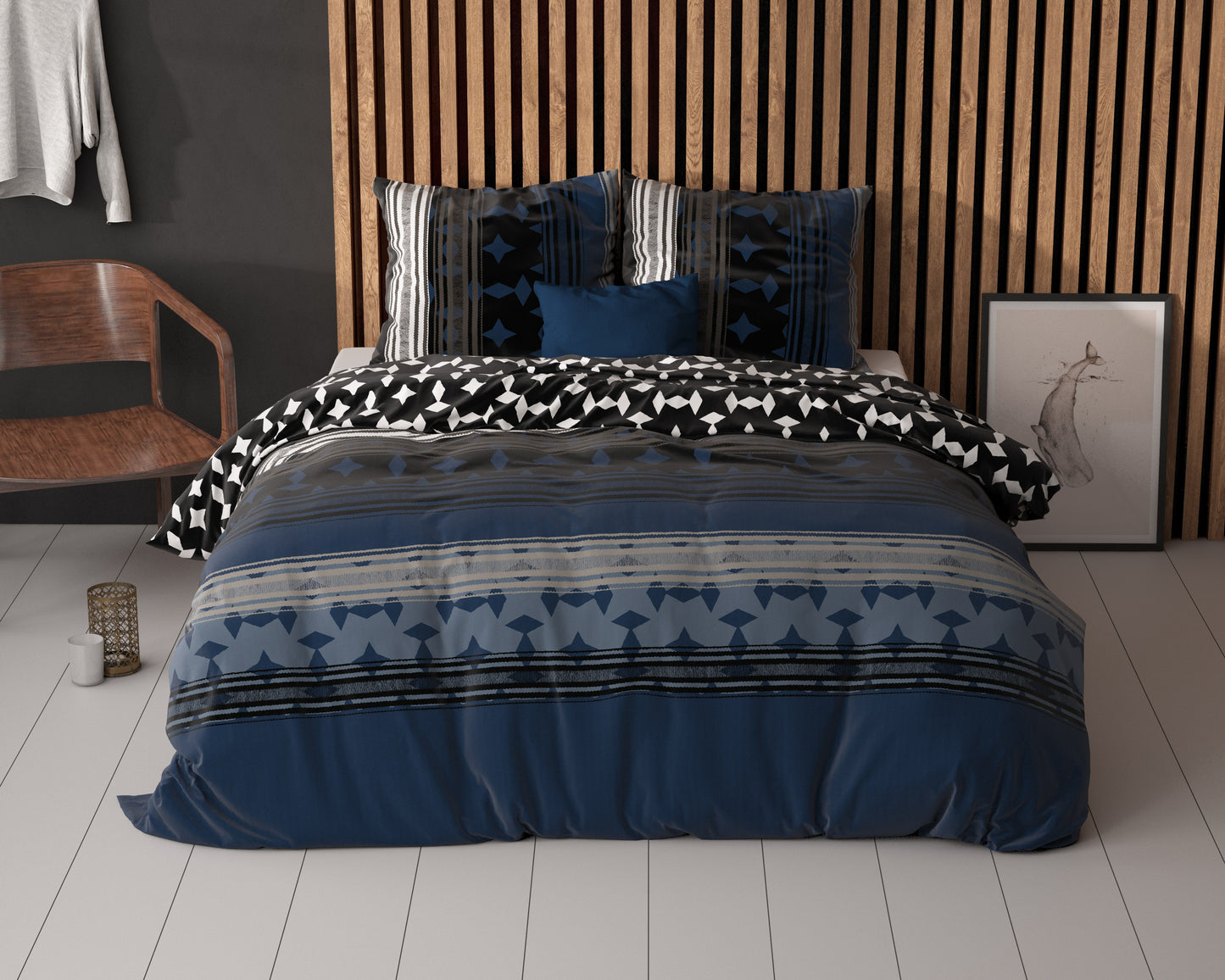 Scanda Navy 140 x 220