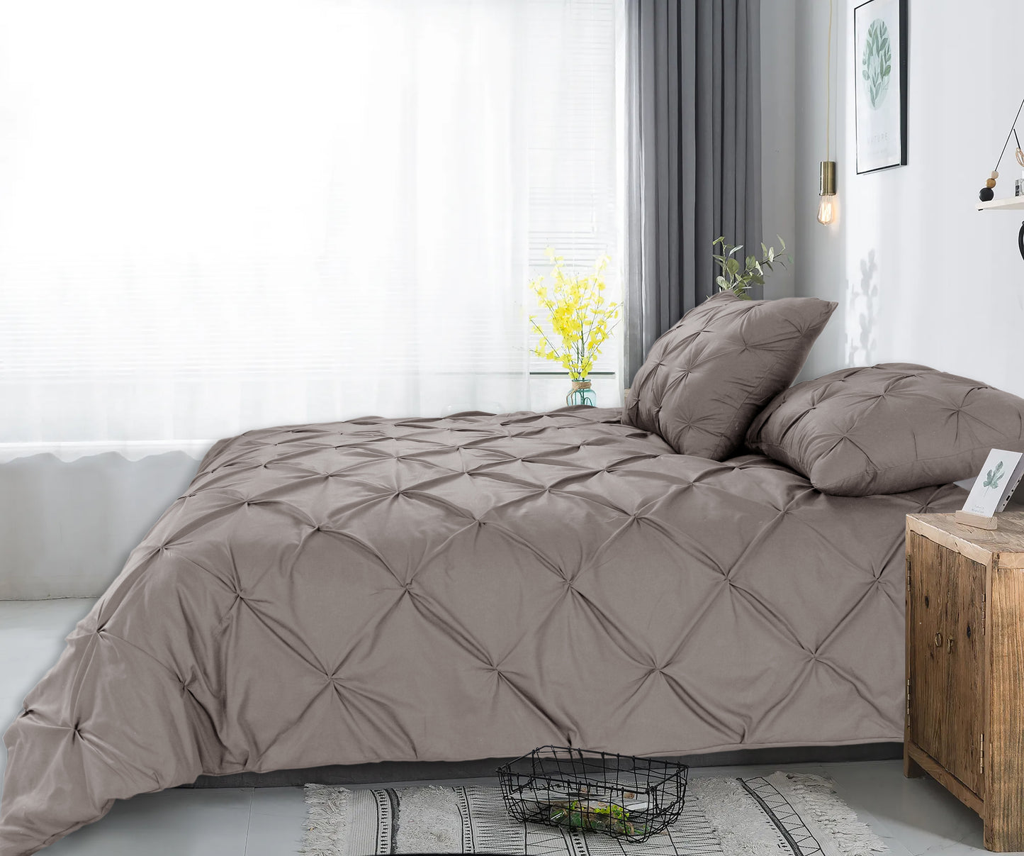 Salvador Taupe 200 x 220