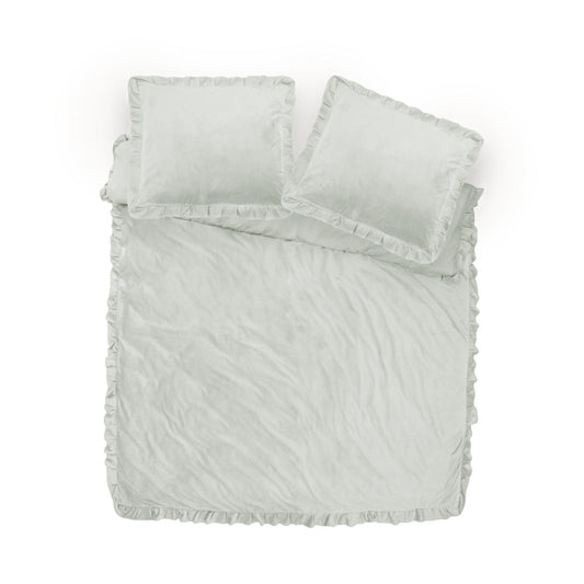 Velvet Ruffles Cappuccino Wit 140 x 220