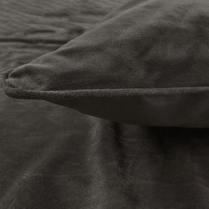 Velvet Piping Deep Taupe 140 x 220