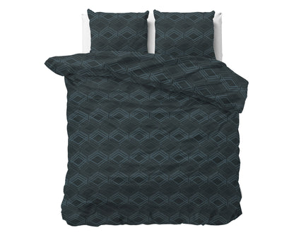 Wavey Navy 240 x 200/220