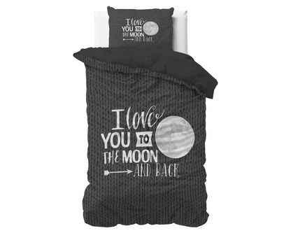 Moon And Back Antraciet 140 x 200/220