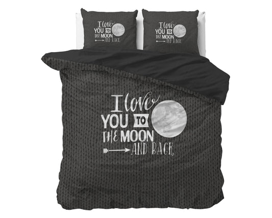 Moon and Back Antraciet 240 x 200/220