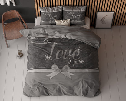 Pure Love Grijs 140 x 200/220