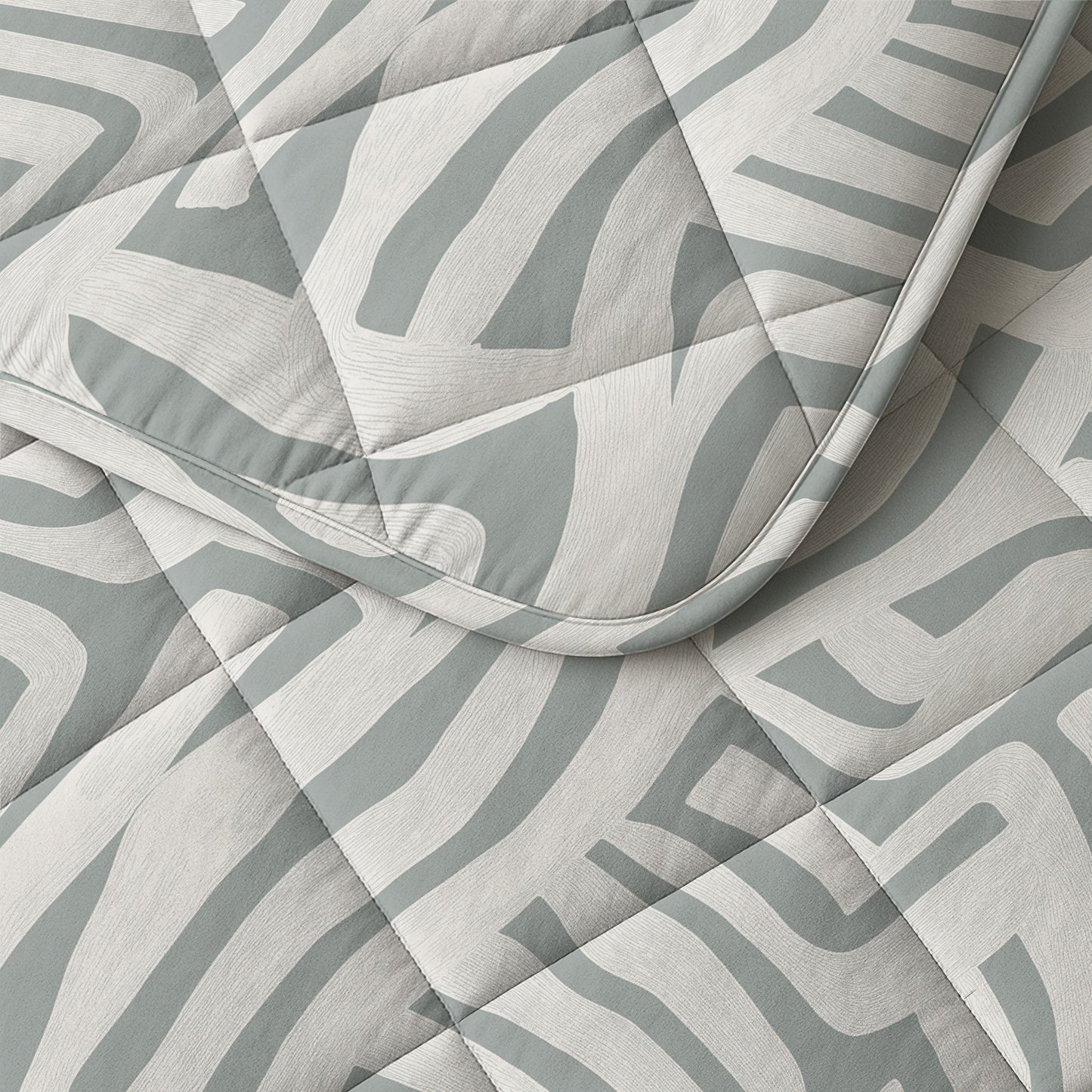 Lazy Dekbed Eran Groen 140 x 200 Met Kussensloop