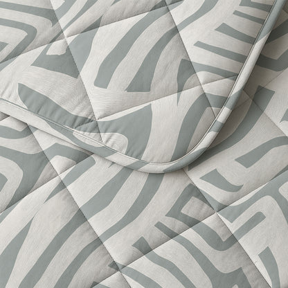 Lazy Dekbed Eran Groen 140 x 200 Met Kussensloop