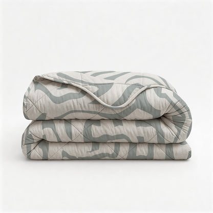 Lazy Dekbed Eran Groen 140 x 200 Met Kussensloop