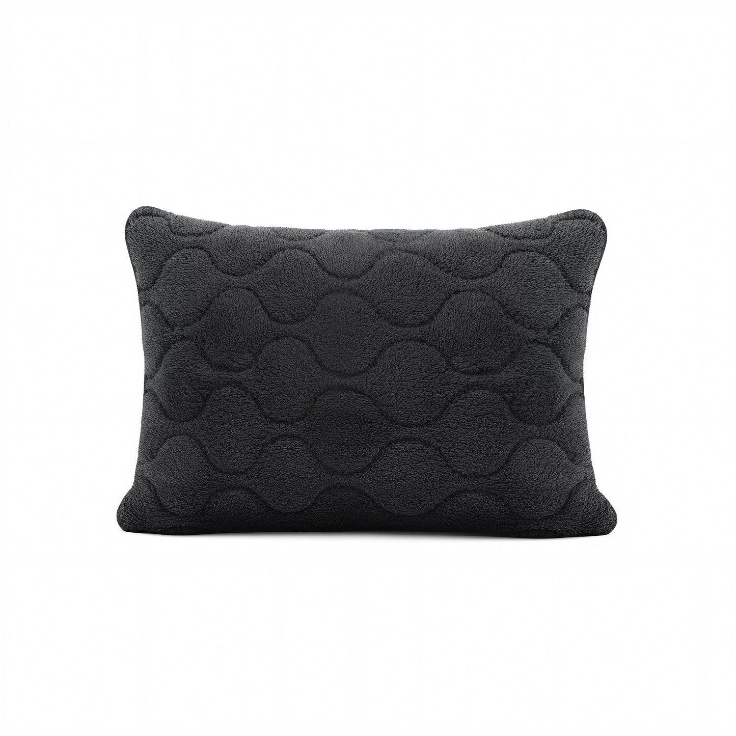 Lazy Dekbed Teddy Zwart 240 x 200 Met Luxe Kussenslopen