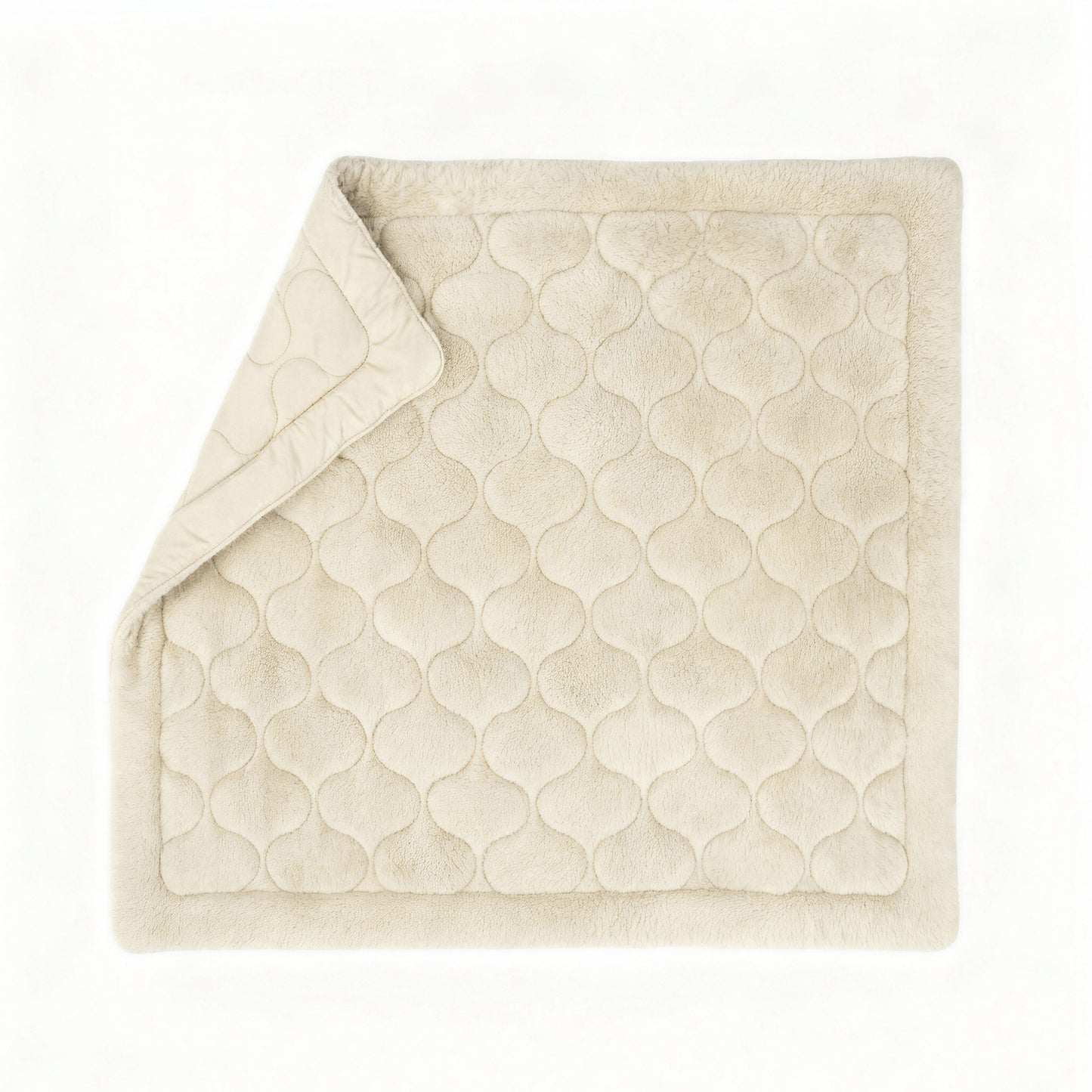 Lazy Dekbed Teddy Beige 140 x 200 Met Luxe Kussensloop