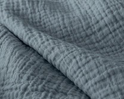 Lazy Dekbed Mousseline Groen 240 x 200 Met Kussenslopen