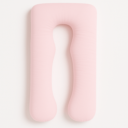 U-vorm zwangerschapskussen - Roze