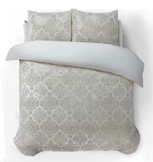 Glamour Flanel Art Foil Creme 240 x 200/220
