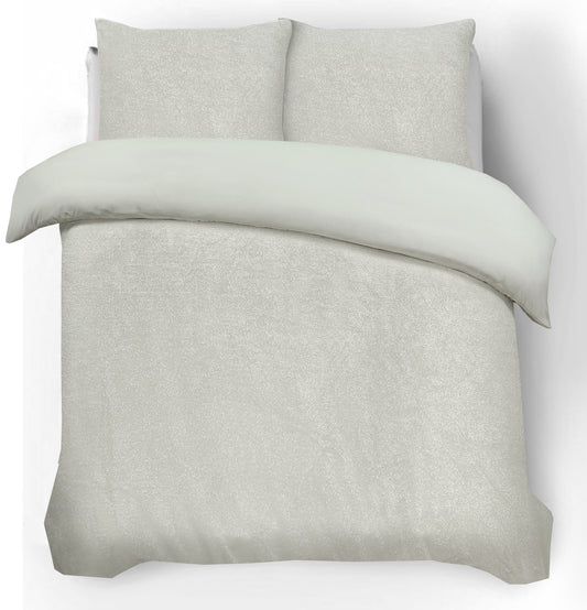 Glamour Flanel Deco Foil Creme 200 x 200/220