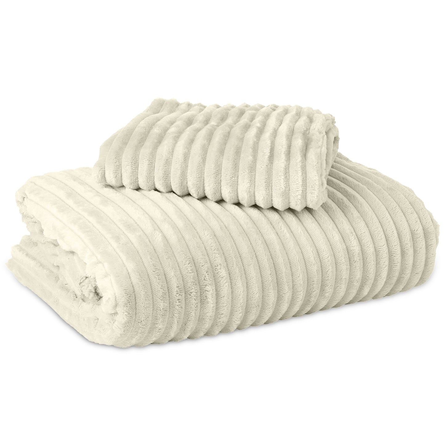 Rib Teddy Beige 240 x 200/220